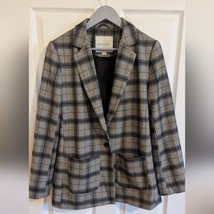AE Plaid Blazer